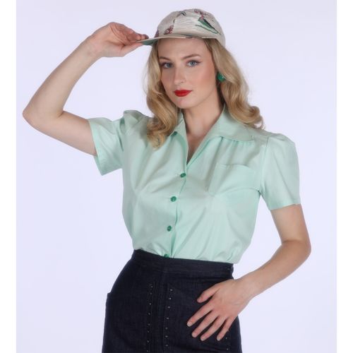 1940's Work Blouse  Mint by Freddies of Pinewood